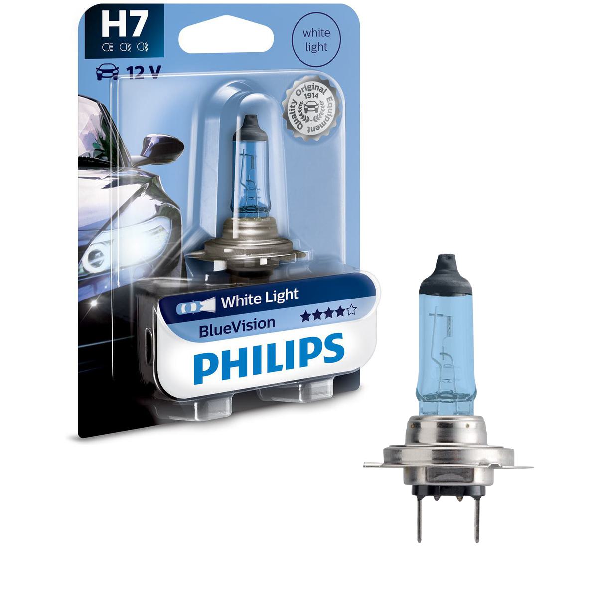 Lâmpada do Farol H7 12V BLUE VISION - Philips - 12972BVB1