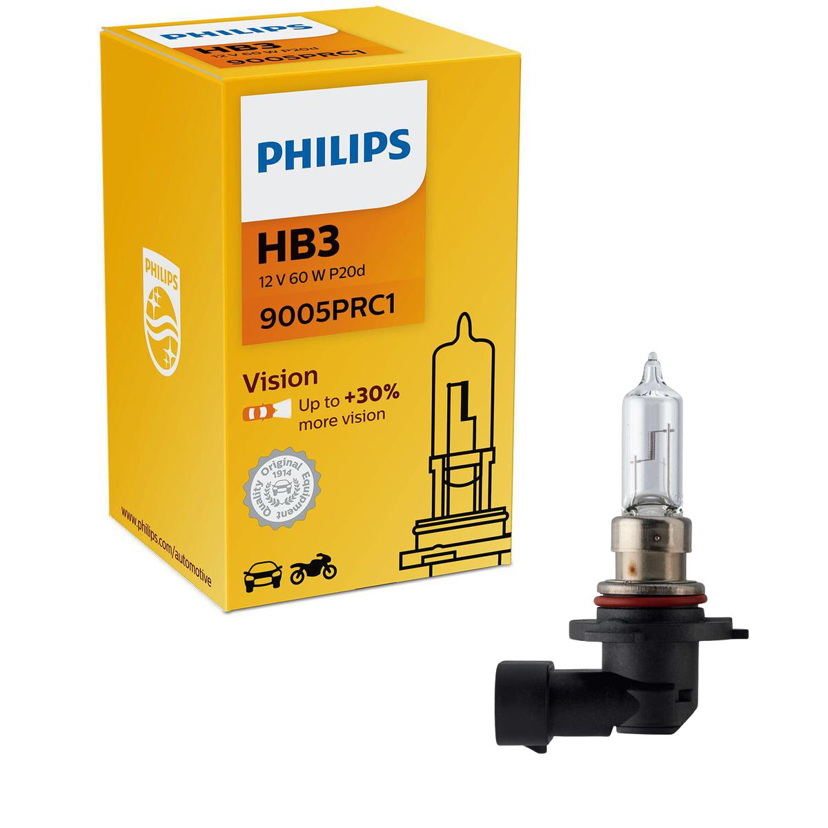 Lâmpada do Farol HB3 12V - Philips - 9005PRC1