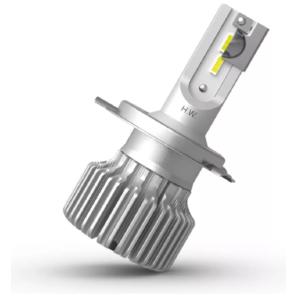 Par Lâmpada LED do Farol H4 12V 6500K HWC - Haloway - LED H4 HWC