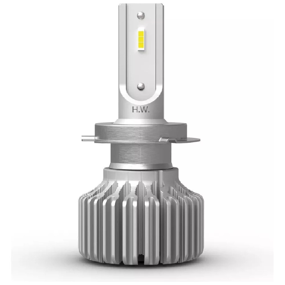 Par Lâmpada LED do Farol H7 12V 6500K HWC - Haloway - LED H7 HWC