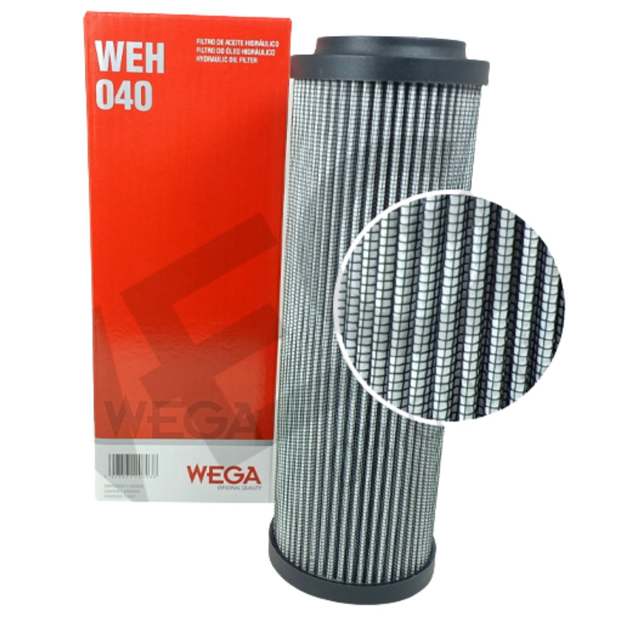 Filtro de Óleo Hidráulico - Wega - WEH-040