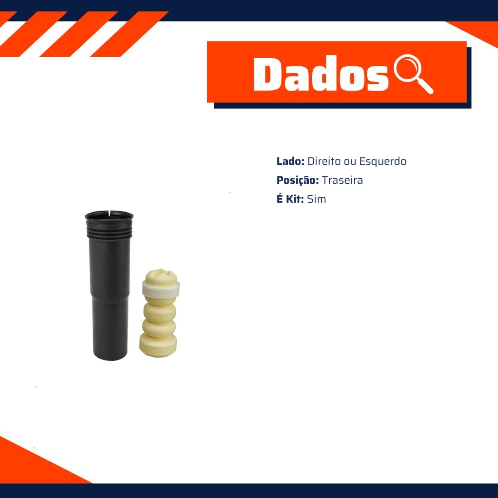 Coifa Batente Inserto para Volkswagen Taos - Cofap - KSC01127S