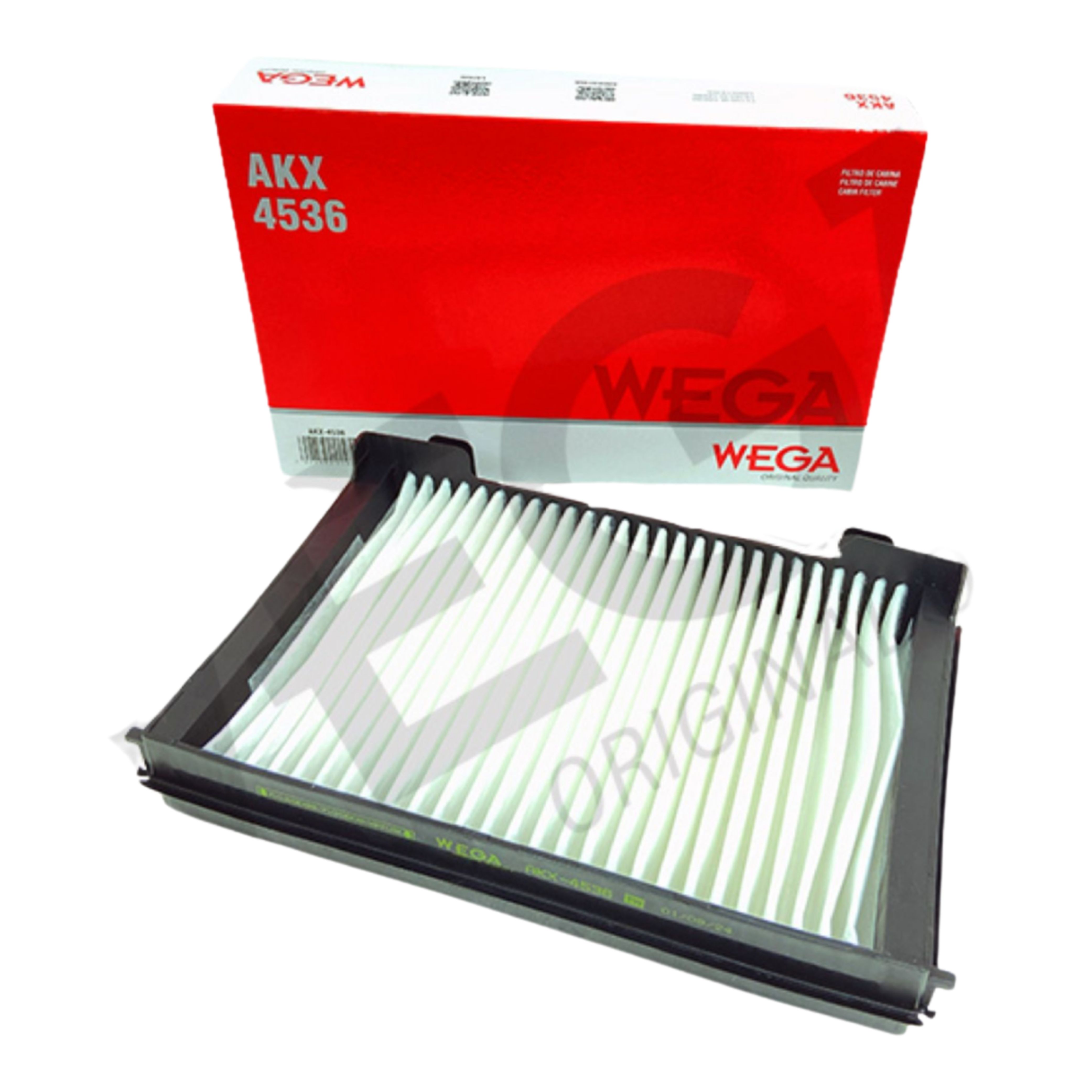 Filtro de Cabine sem Carvão - Wega - AKX-4536