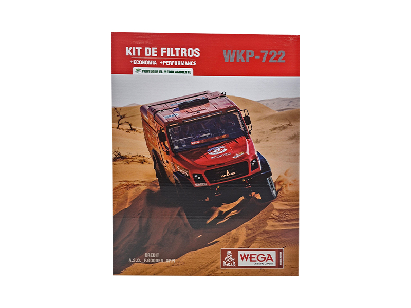 Kit Troca Filtros Óleo 2 Comb Água MB Atego 1315 1316 1418 1518 1718 OM904LA 07/17 - Wega - WKP-722