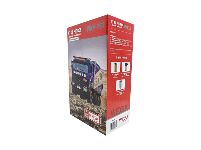 Kit Filtro Óleo 2 Comb Constellation 17.280 24.280 26.280 31.280 Man D08 12/17 - Wega - WKP-761