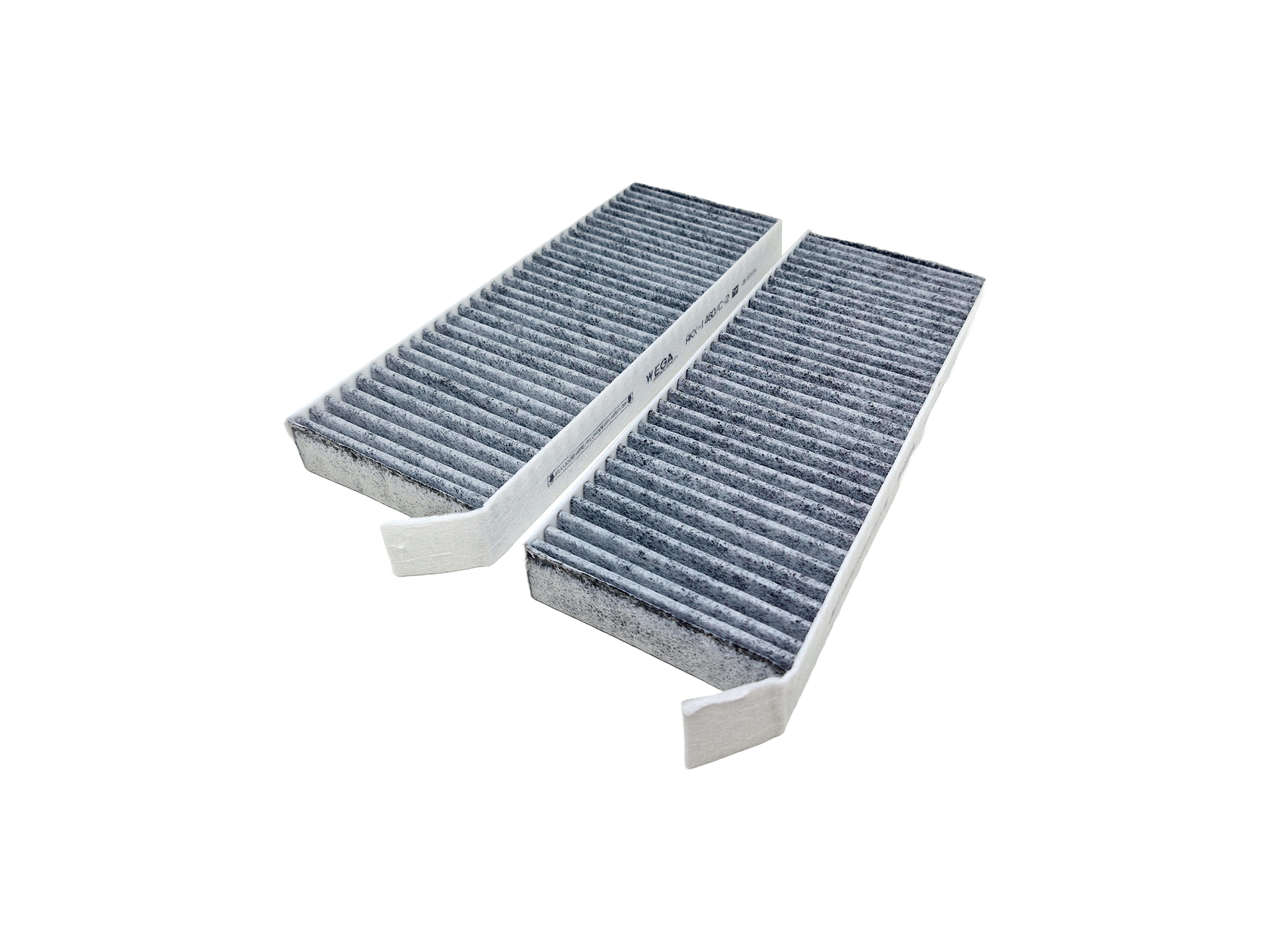 Par FIltro de Ar Condicionado Cabine com Carvão Ativado - Wega - AKX-1460/C-2