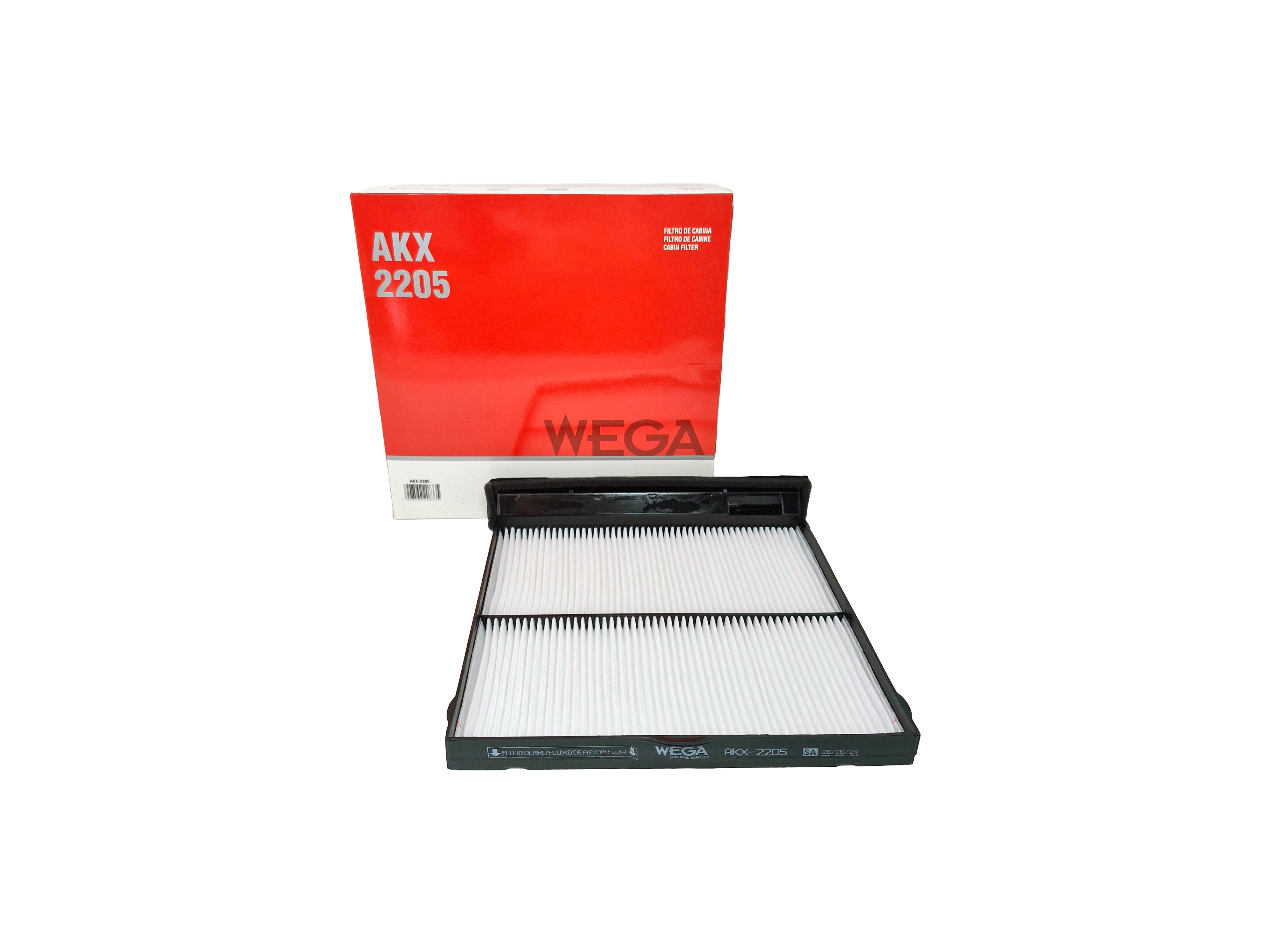 Filtro de Ar da Cabine para Subaru Forester e XV - Wega - AKX-2205