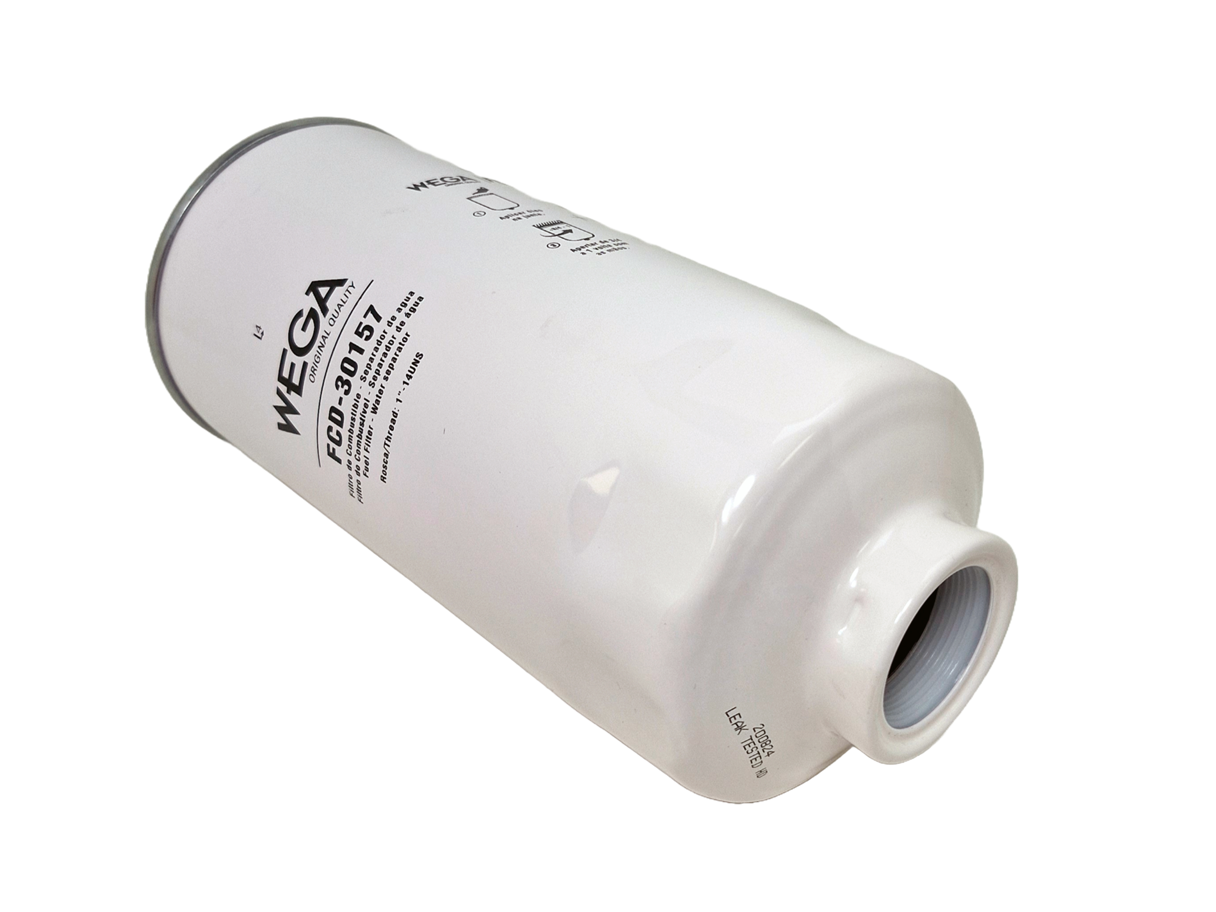 Filtro de Combustível Separador de Água sem Copo - Wega - FCD-30157