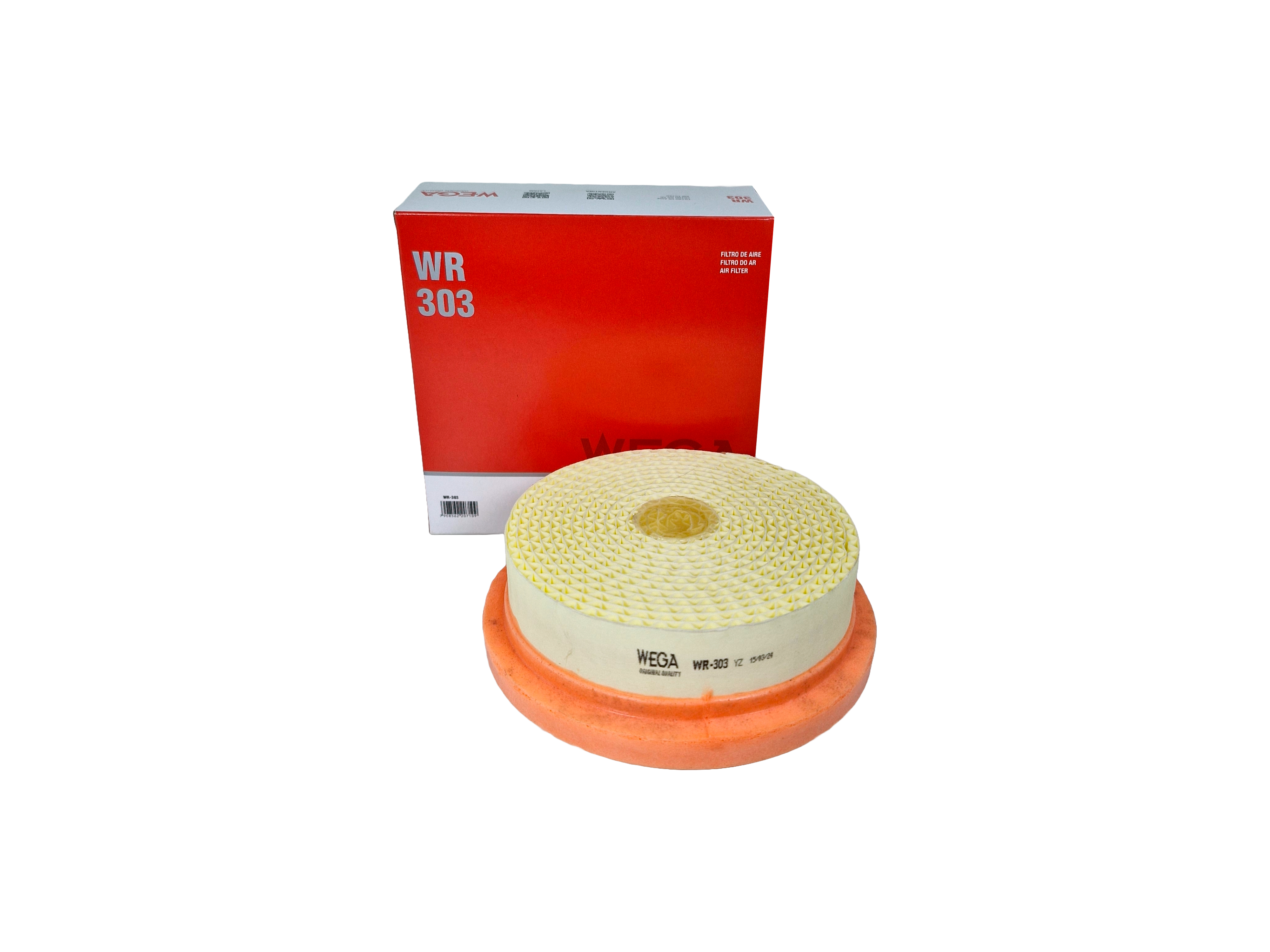 Filtro de Ar do Motor - Wega - WR-303