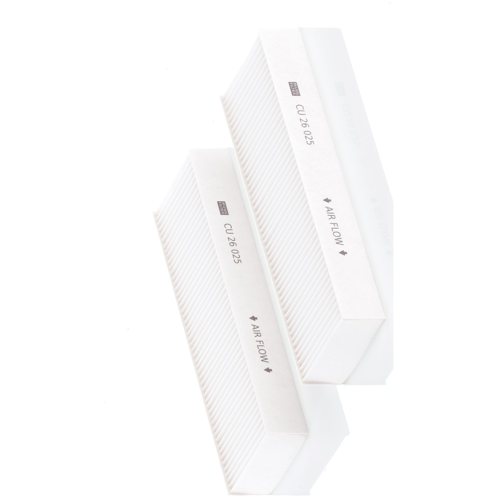 Kit Filtros de Ar da Cabine para Peugeot 208 - Mann-Filter - CU26025-2