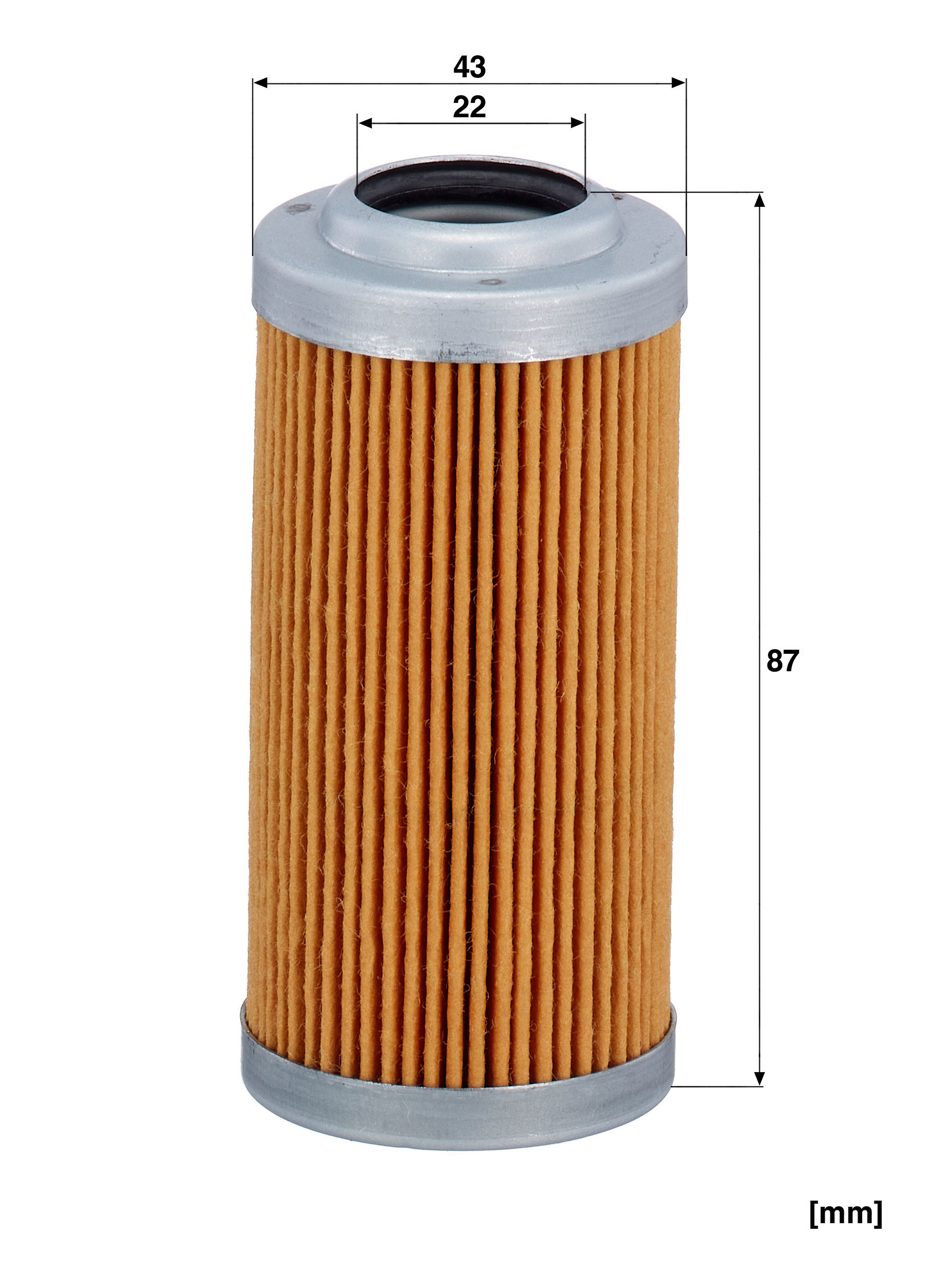 Filtro de Óleo da Direção - Mann-Filter - HD47
