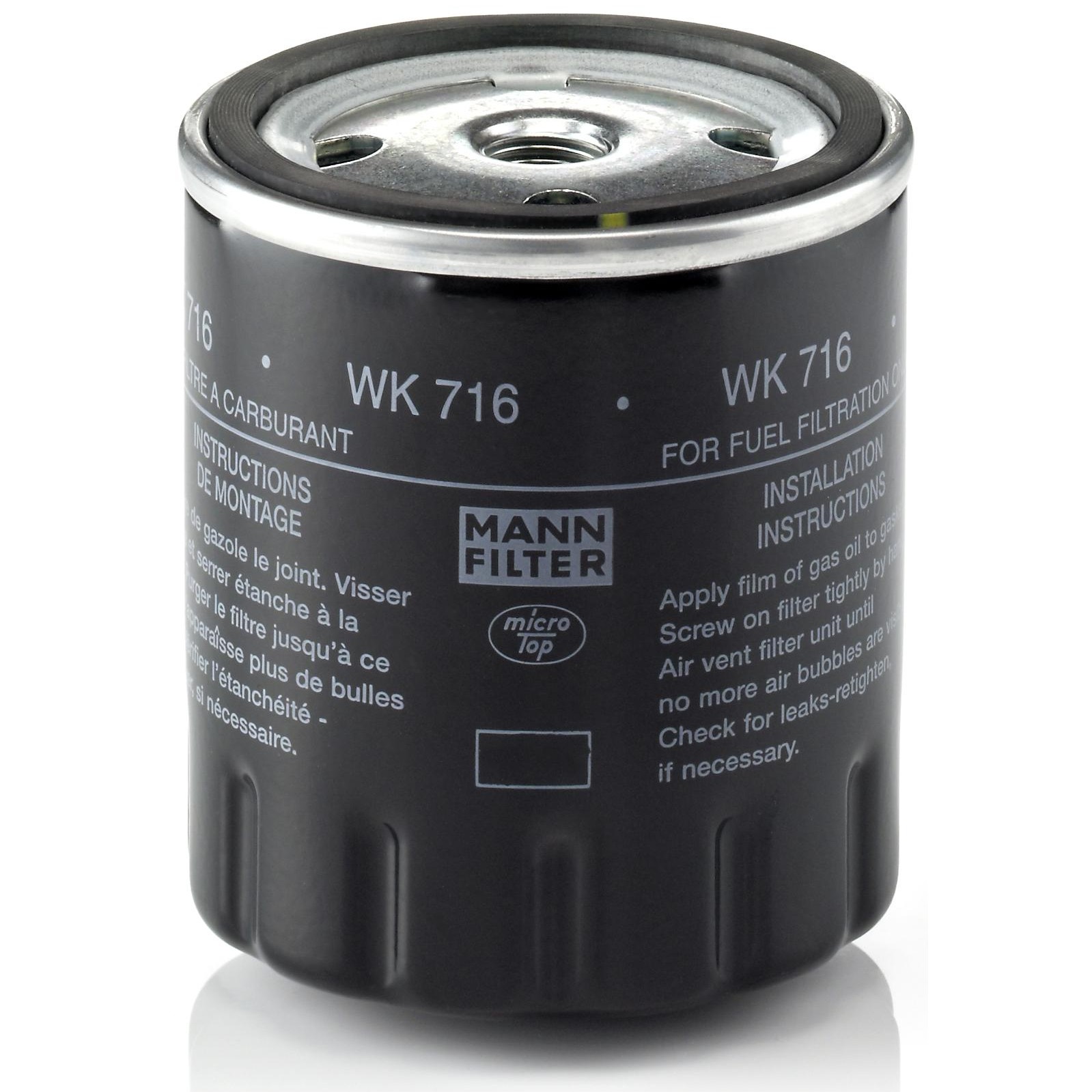 Filtro Blindado de Combustível para Mercedes-Benz Mb 180 - Mann-Filter - WK716