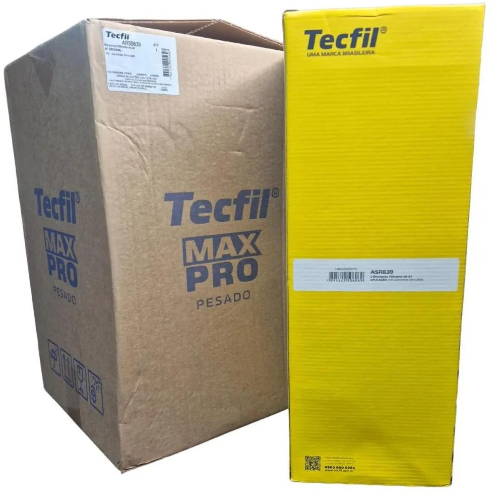Filtro de Ar Primário e Secundário do Motor - Tecfil - ARS9839KIT