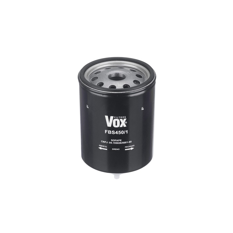 Filtro Blindado de Combustível Separador de Água - VOX - FBS450/1