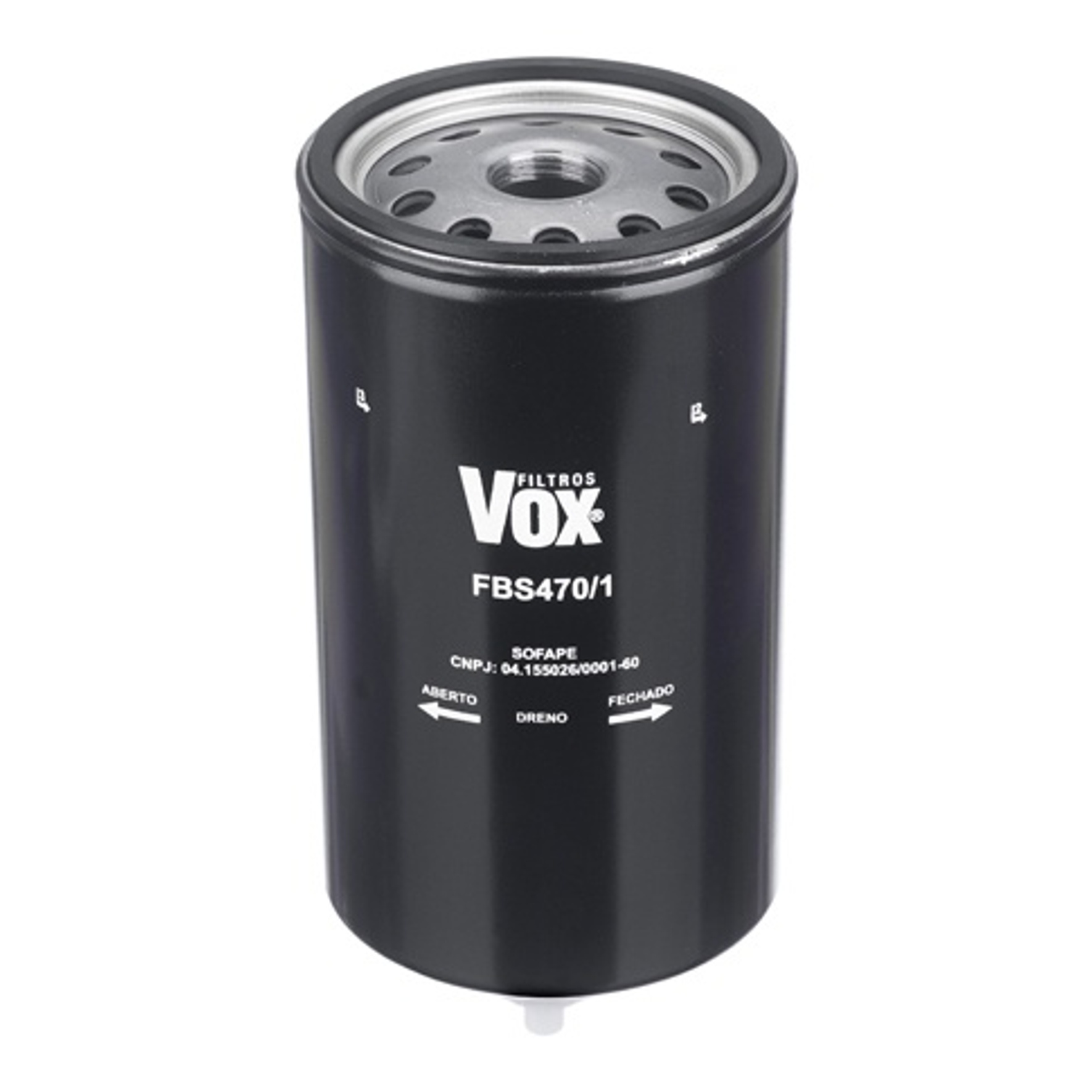 Filtro Blindado de Combustível Separador de Água - VOX - FBS470/1
