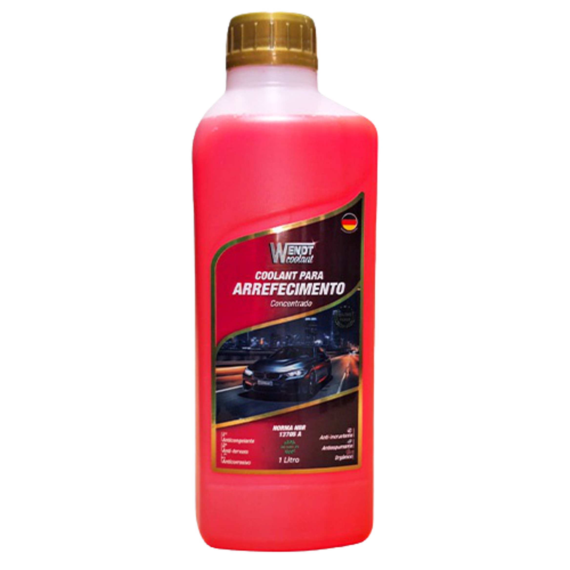 Aditivo Radiador Bio Long Life Concentrado 1L - Rosa - Wendt Parts - WNT0111