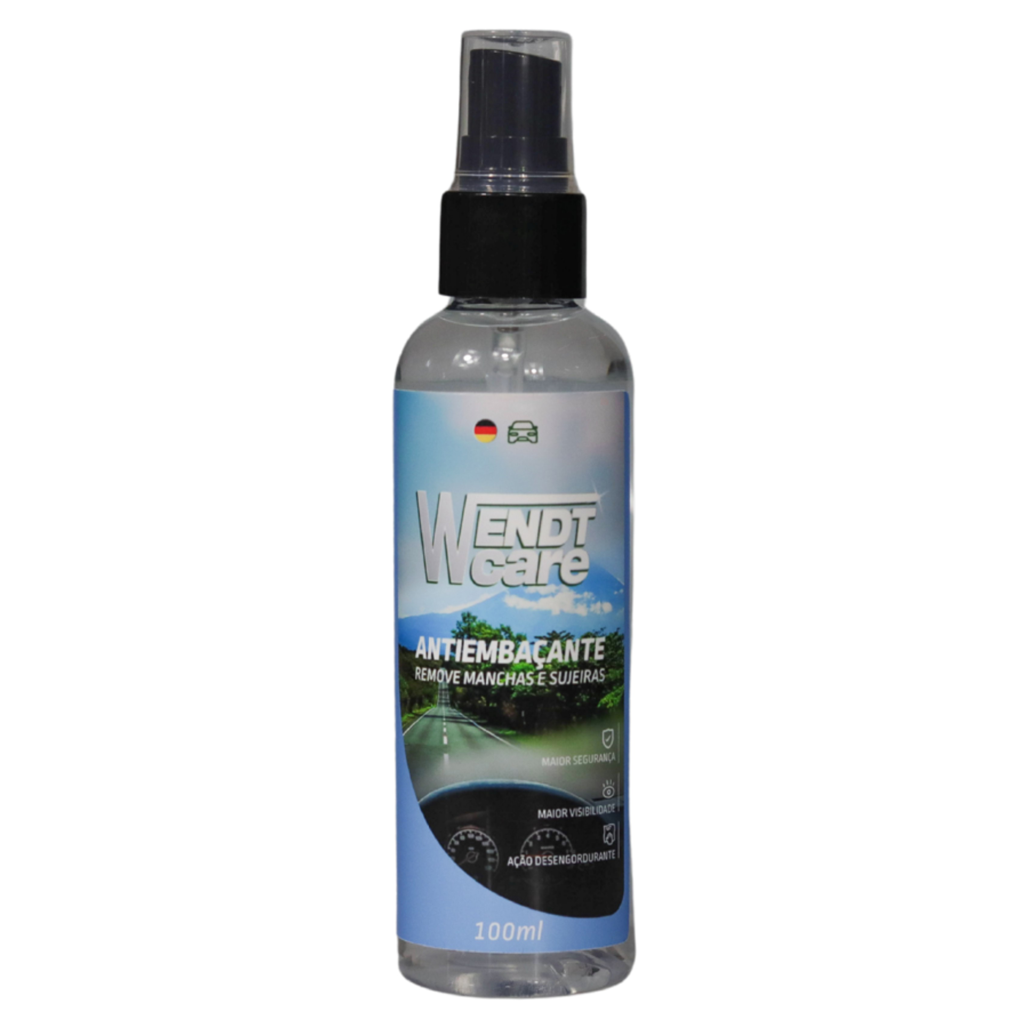 Care Antiembaçante de Vidros 100Ml - Wendt Parts - WCE1001/100