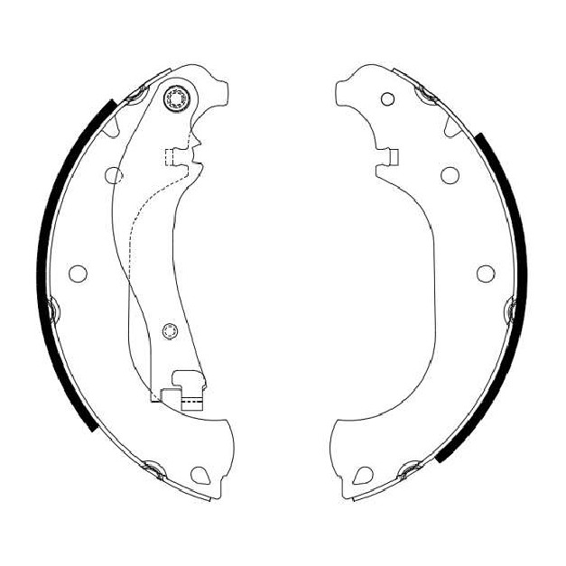 Sapata de Freio para Fiat Doblo e Strada - Syl - 203016