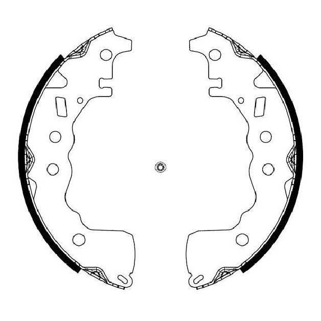 Sapata de Freio para Nissan Kicks - Syl - 206805