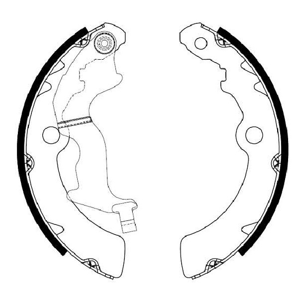 Sapata de Freio para Renault Kwid - Syl - 207611