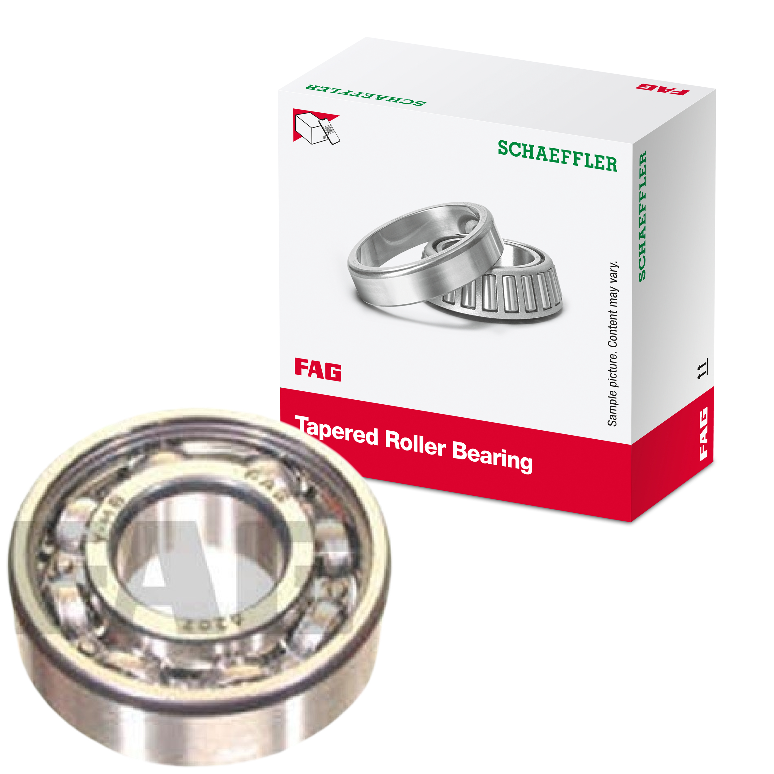 Rolamento Fixo de Uma Carreira de Esferas - FAG - 6202