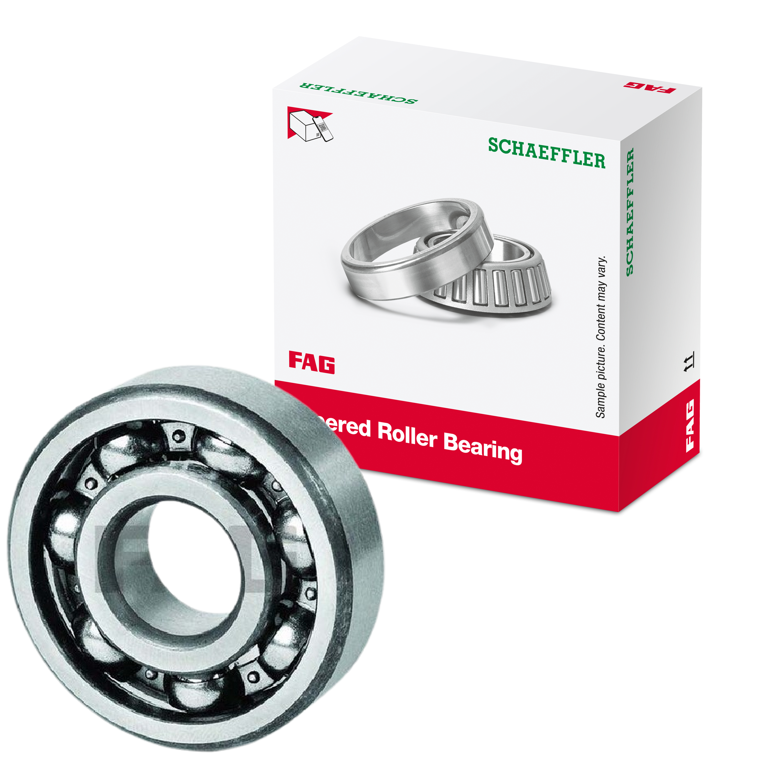 Rolamento Fixo de Uma Carreira de Esferas - FAG - 6303