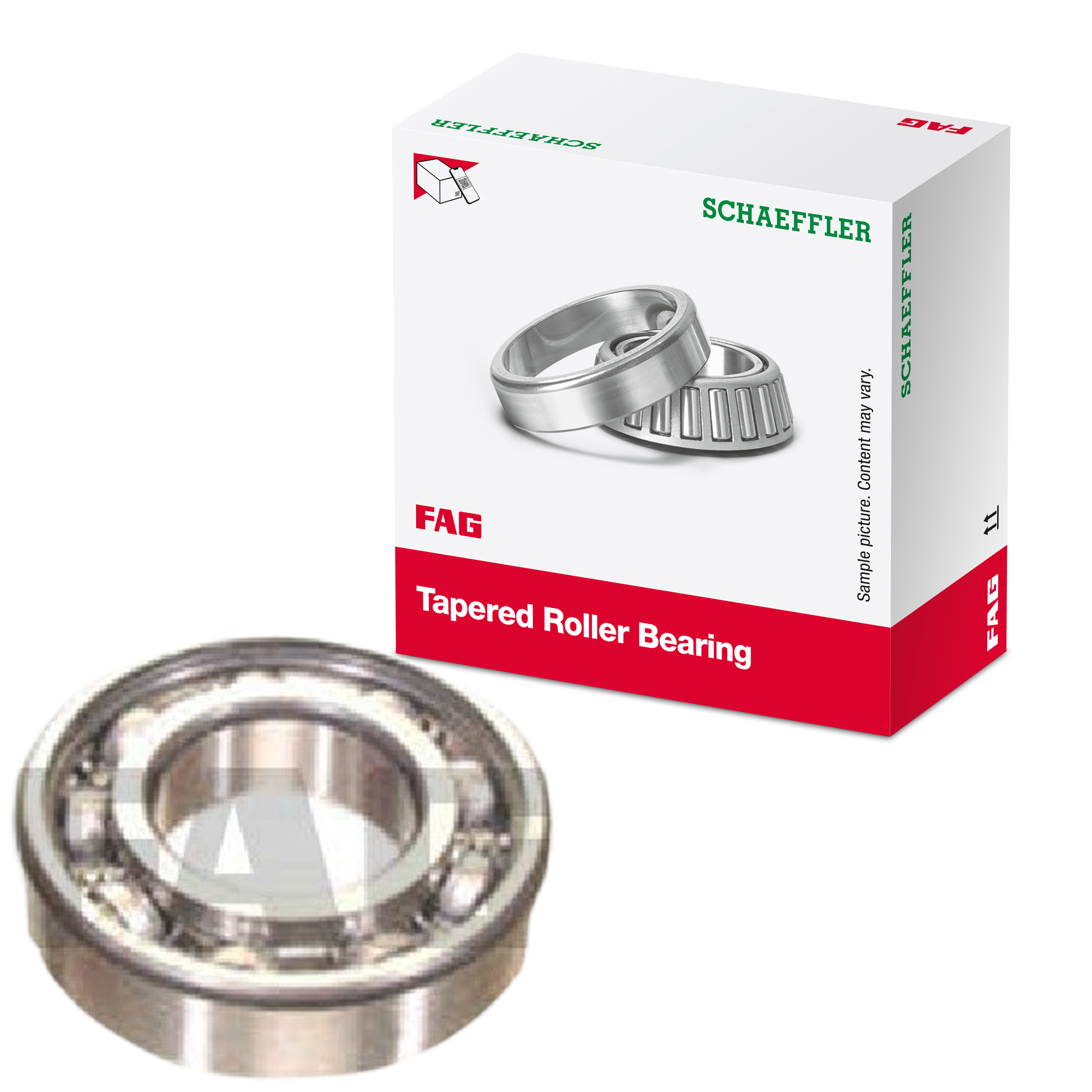 Rolamento Fixo de Uma Carreira de Esferas - FAG - 6206