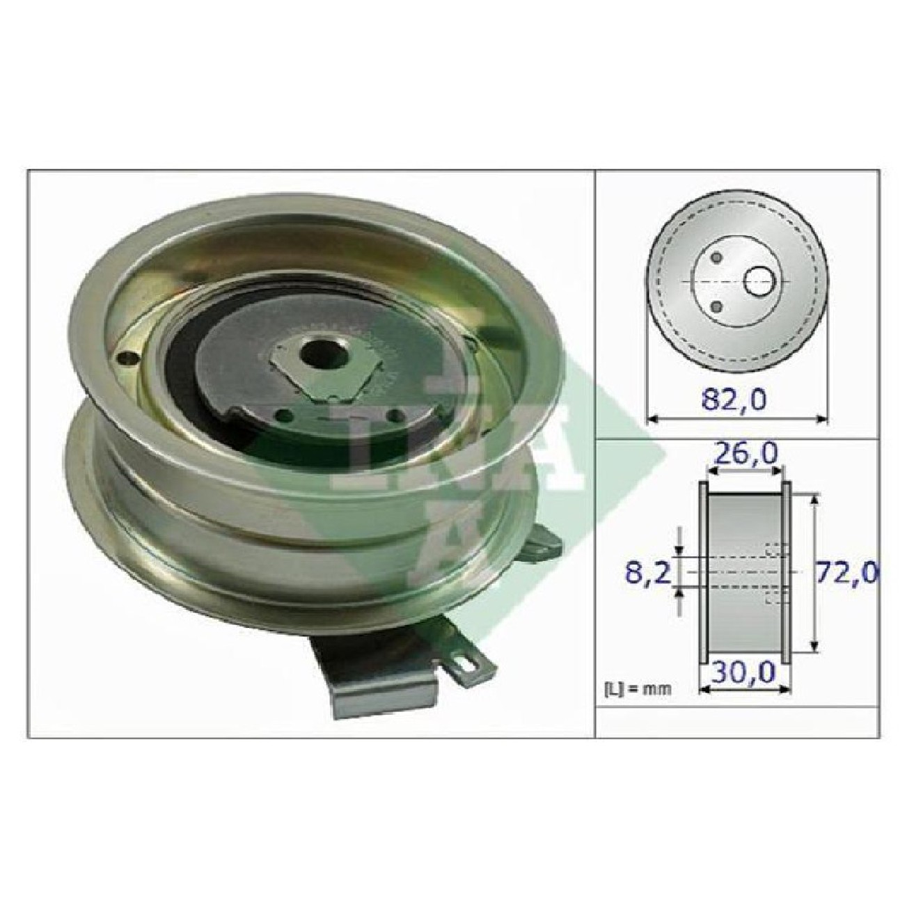 Tensor da Correia Dentada - INA - 531 0203 20