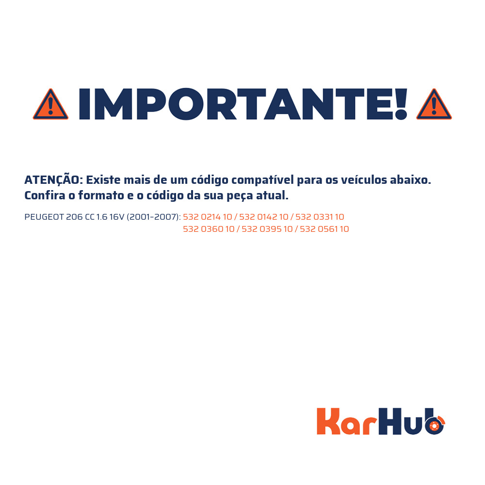 Polia da Correia Dentada - INA - 532 0214 10