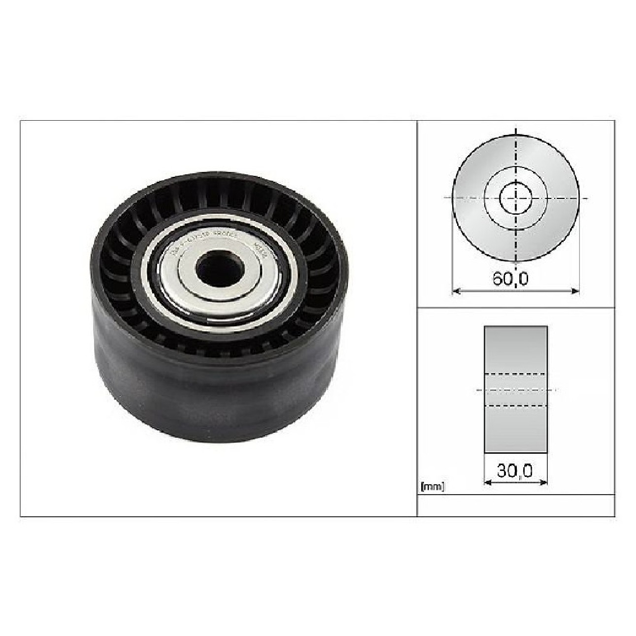 Polia da Correia Dentada para Renault Master - INA - 532 0534 10