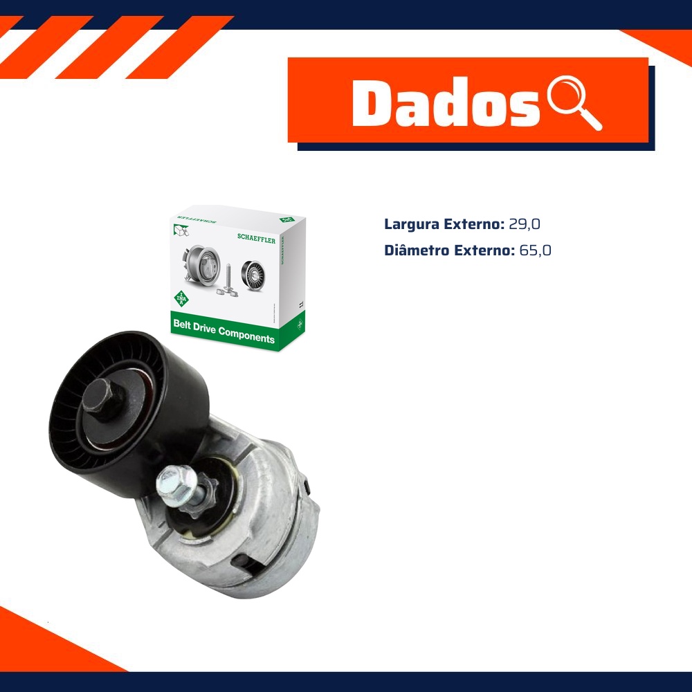 Tensor Correia Alternador - INA - 534 0109 20