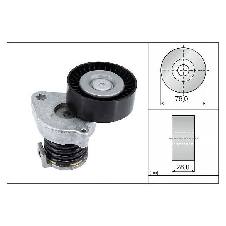 Tensor Correia Alternador - INA - 534 0370 10