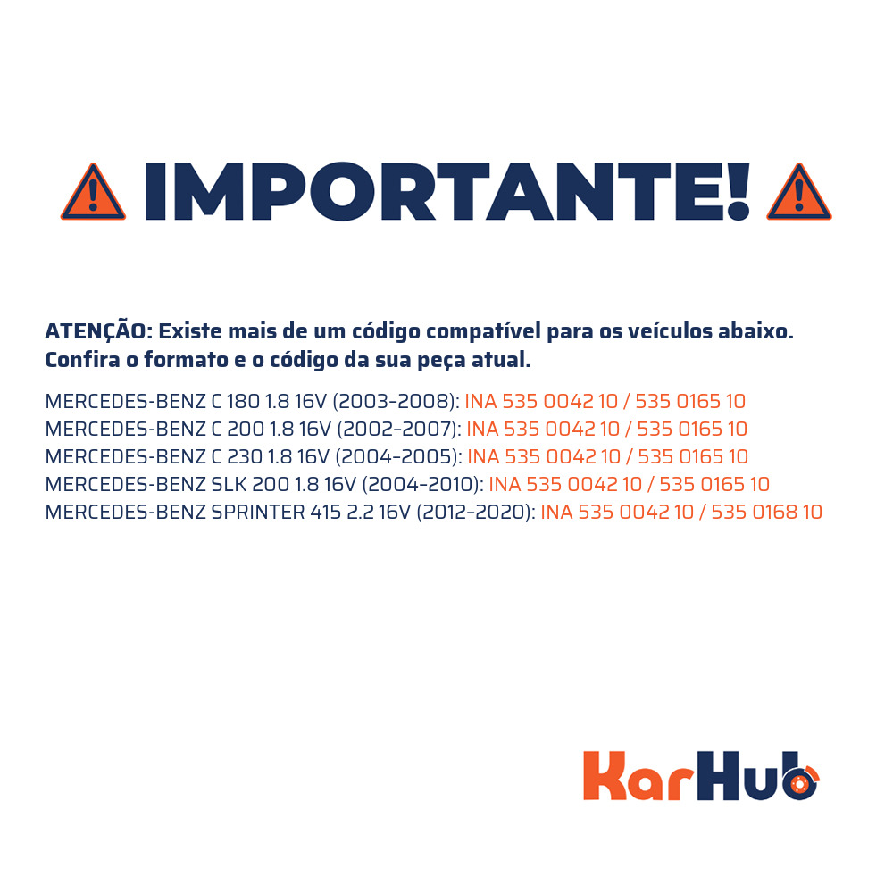 Polia do Alternador - INA - 535 0042 10