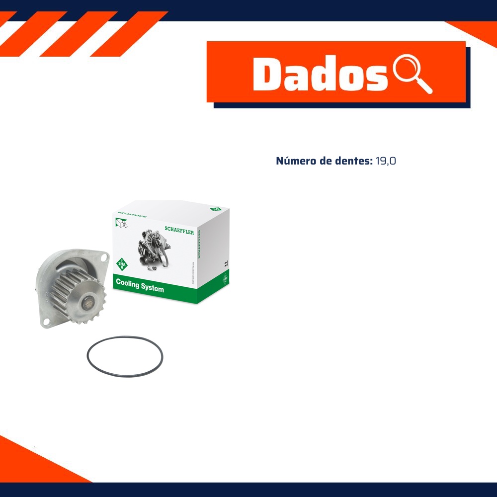 Bomba d'água - INA - 538 0052 10