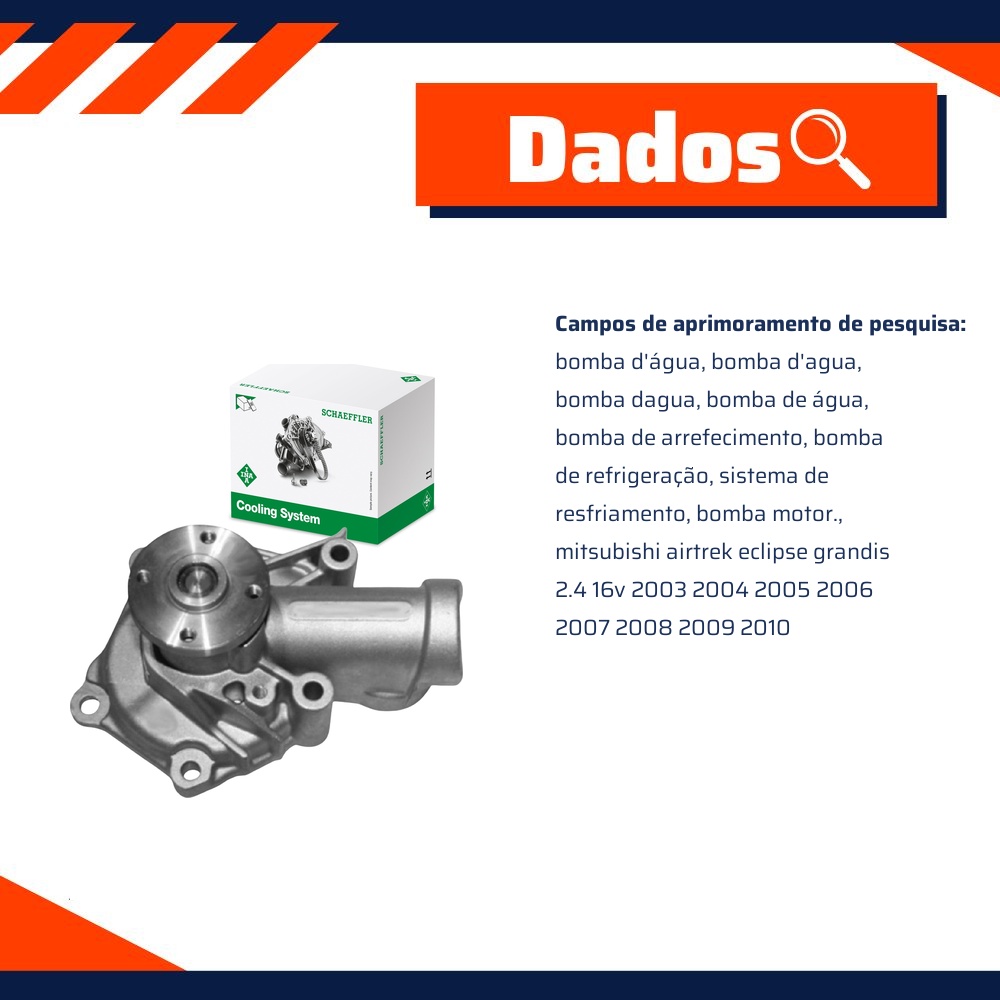 Bomba d'água - INA - 538 0593 10