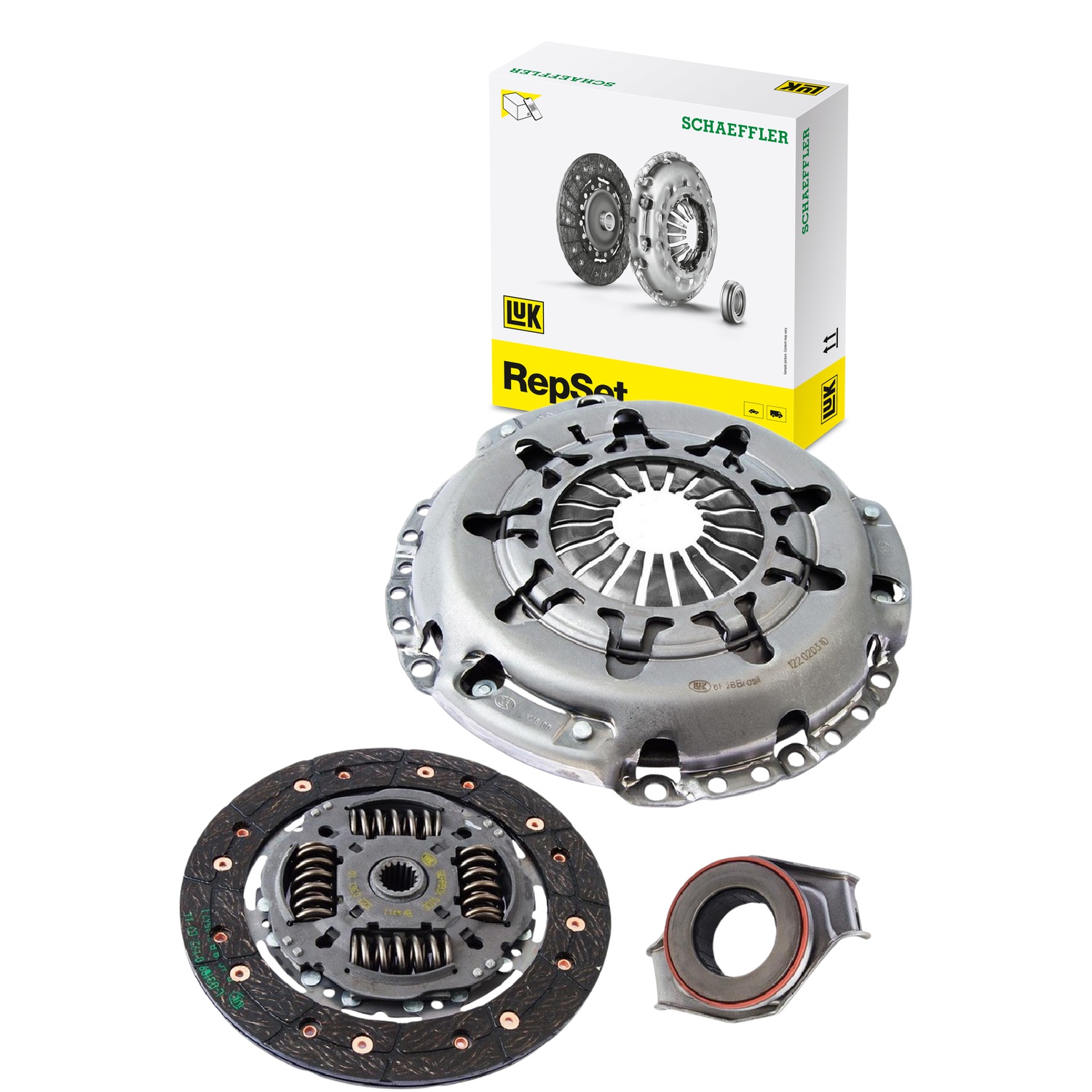 Kit de Embreagem com Disco, Platô e Rolamento para Ford Escort - LuK - 622 3086 00