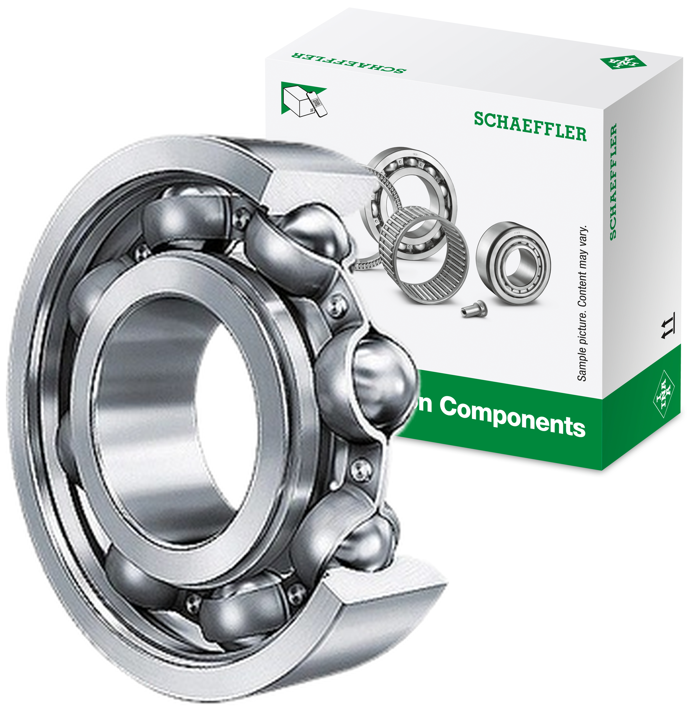 Rolamento Fixo de Uma Carreira de Esferas - INA - 722 0865 10