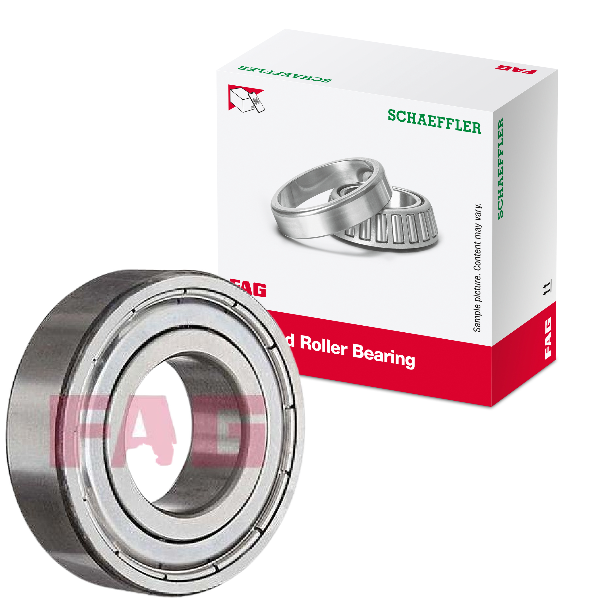 Rolamento Fixo de Uma Carreira de Esferas - FAG - 6202ZR