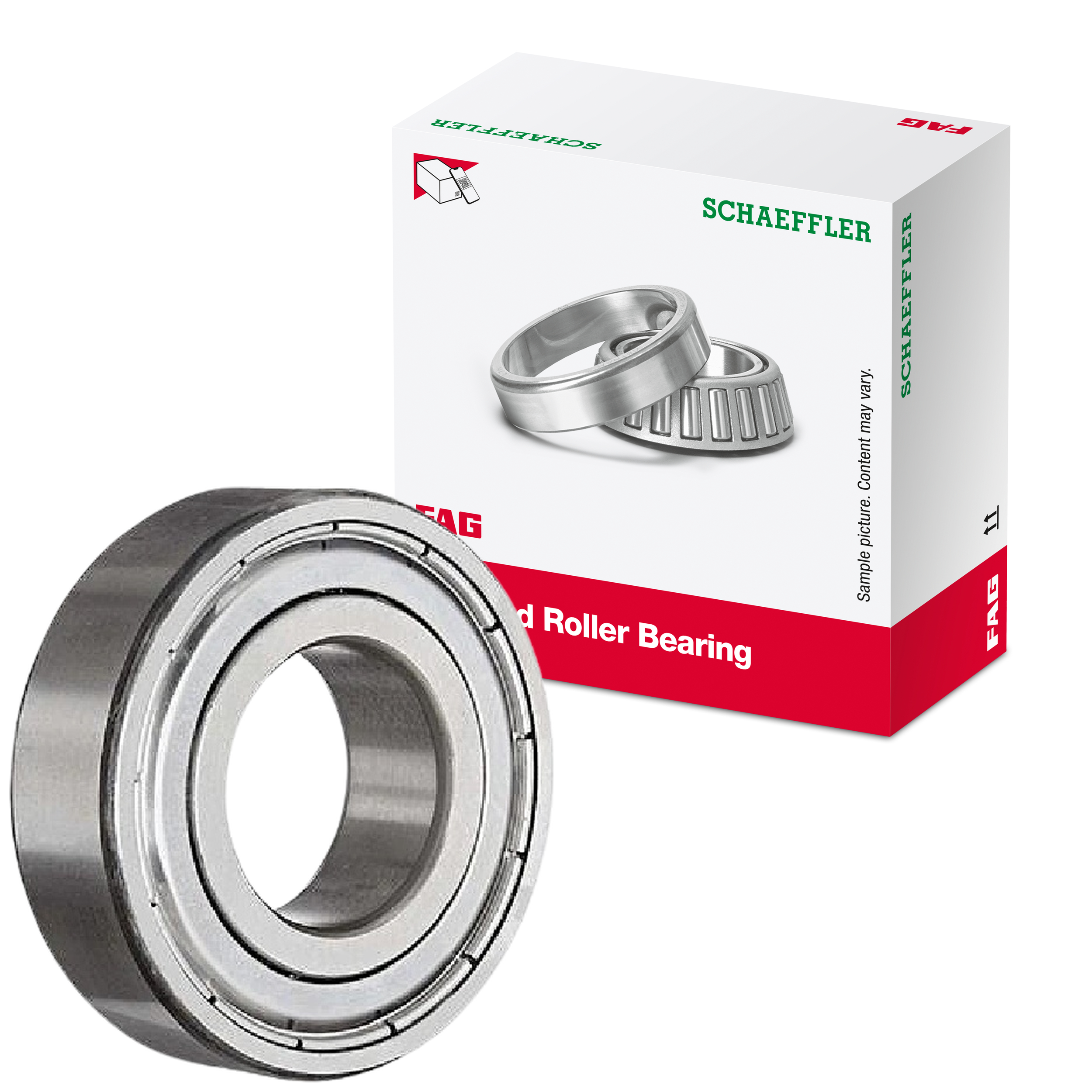 Rolamento Fixo de Uma Carreira de Esferas - FAG - 6207ZR.C3