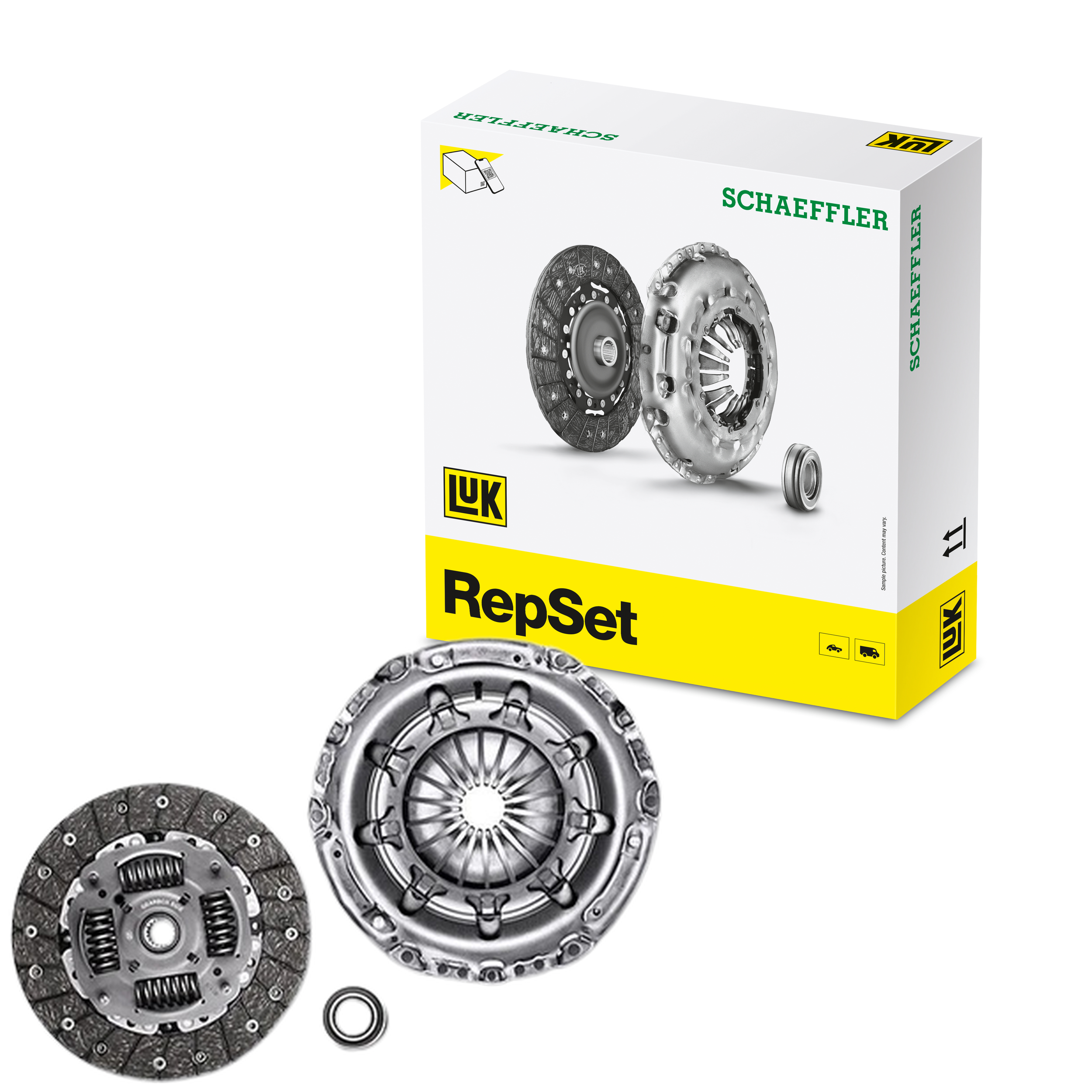 Kit de Embreagem com Disco, Platô e Rolamento para Volare V6 - LuK - 630 3046 00