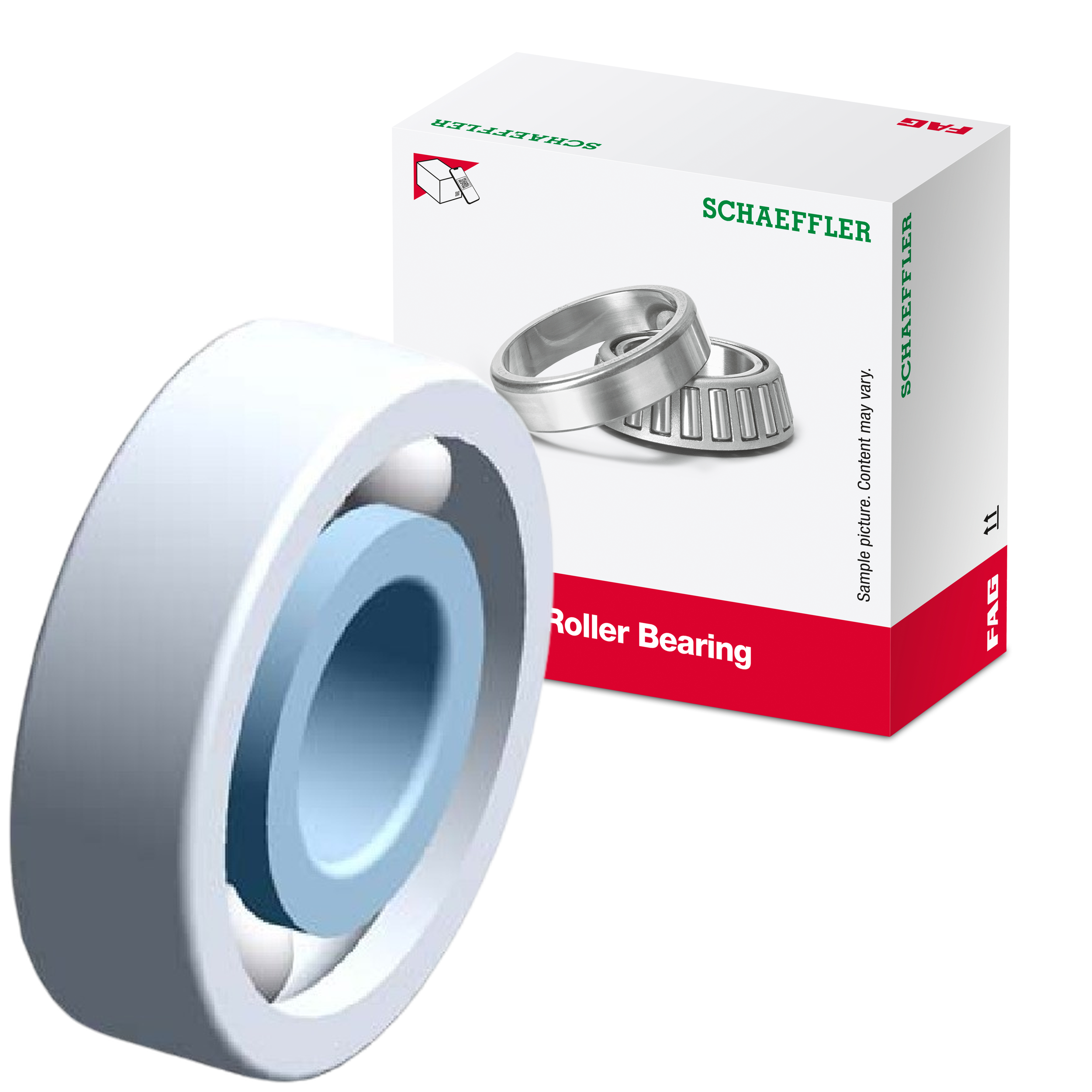 Rolamento Fixo de Uma Carreira de Esferas - FAG - 6304.C3