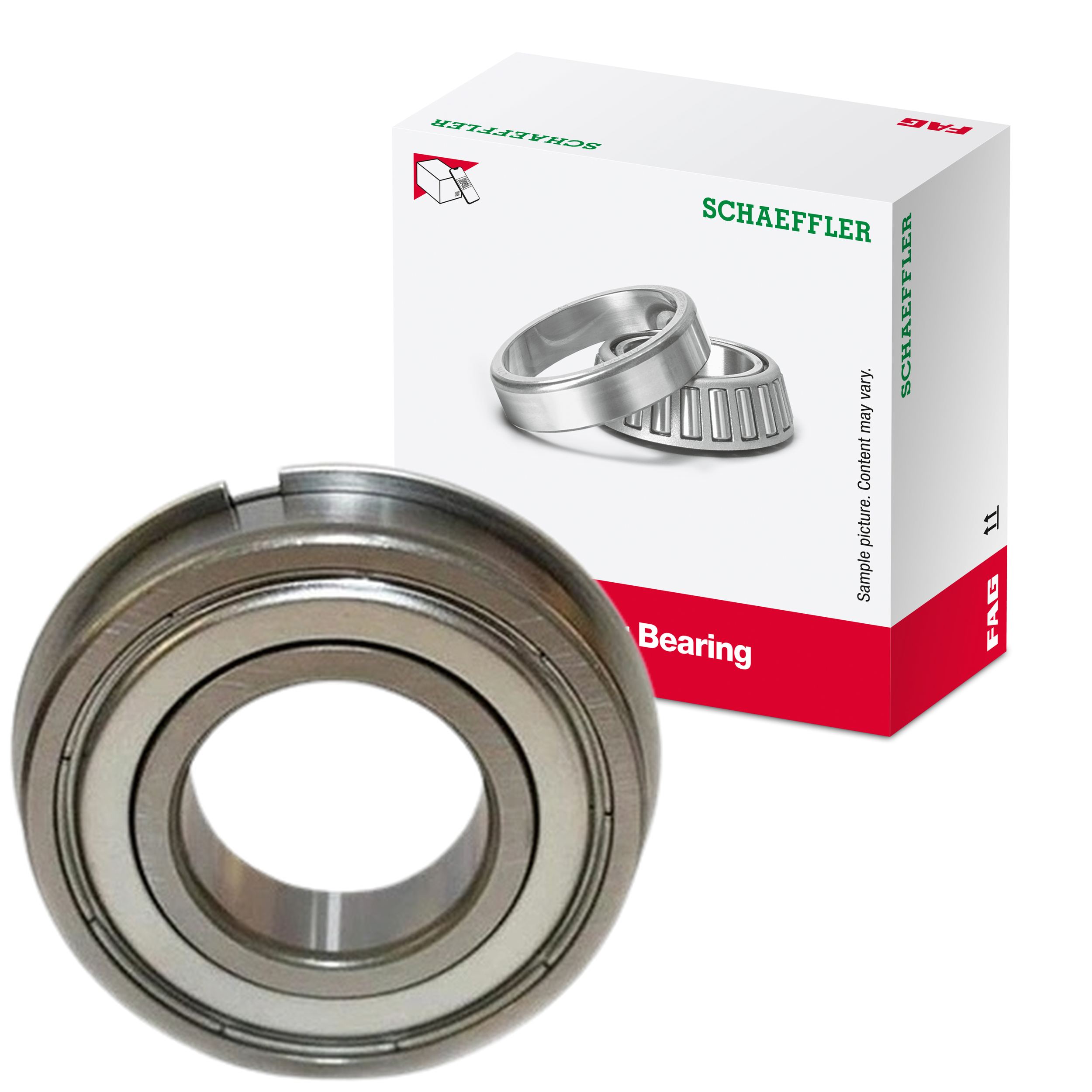 Rolamento Fixo de Uma Carreira de Esferas - FAG - 6306ZNR