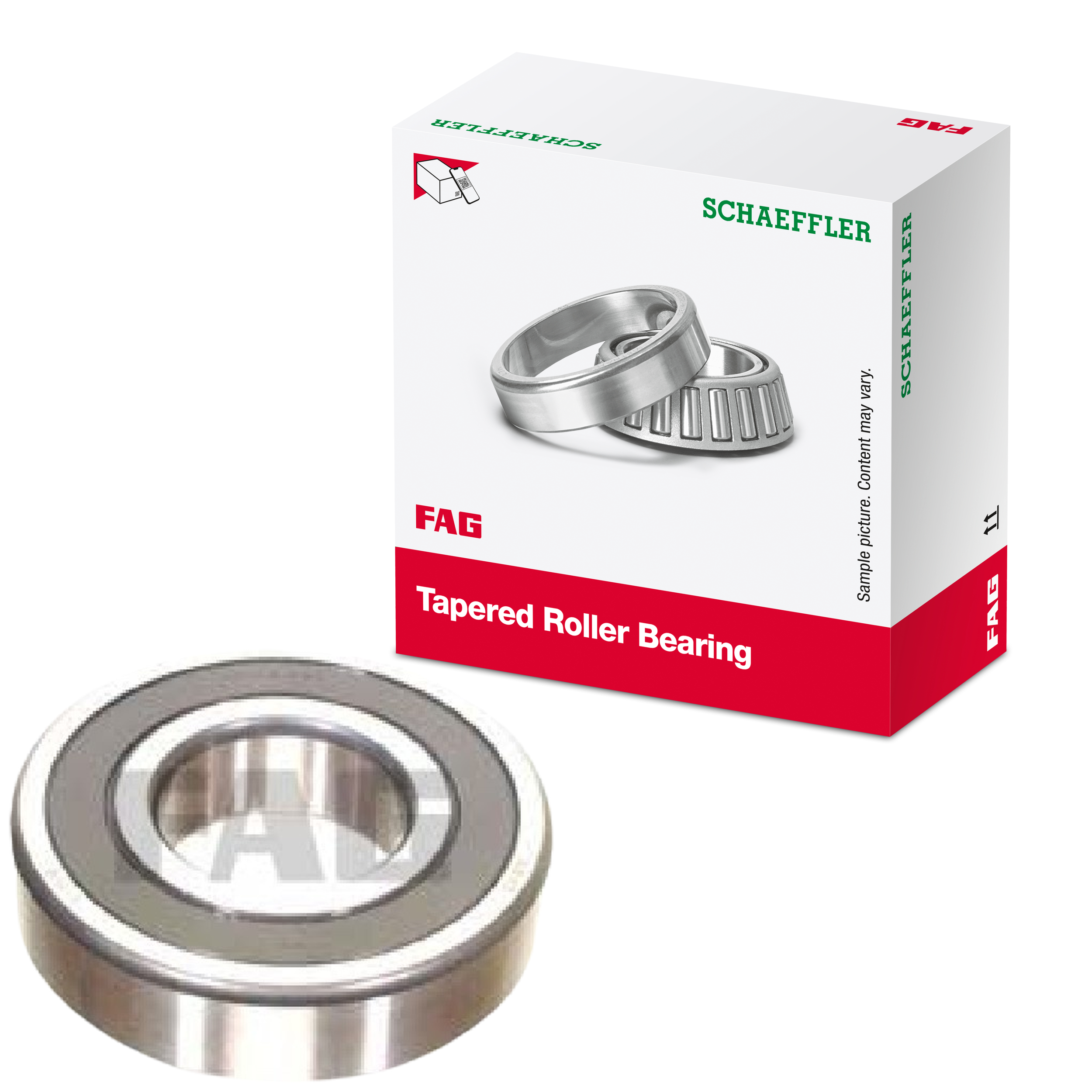 Rolamento Fixo de Uma Carreira de Esferas - FAG - 6310.2RSR