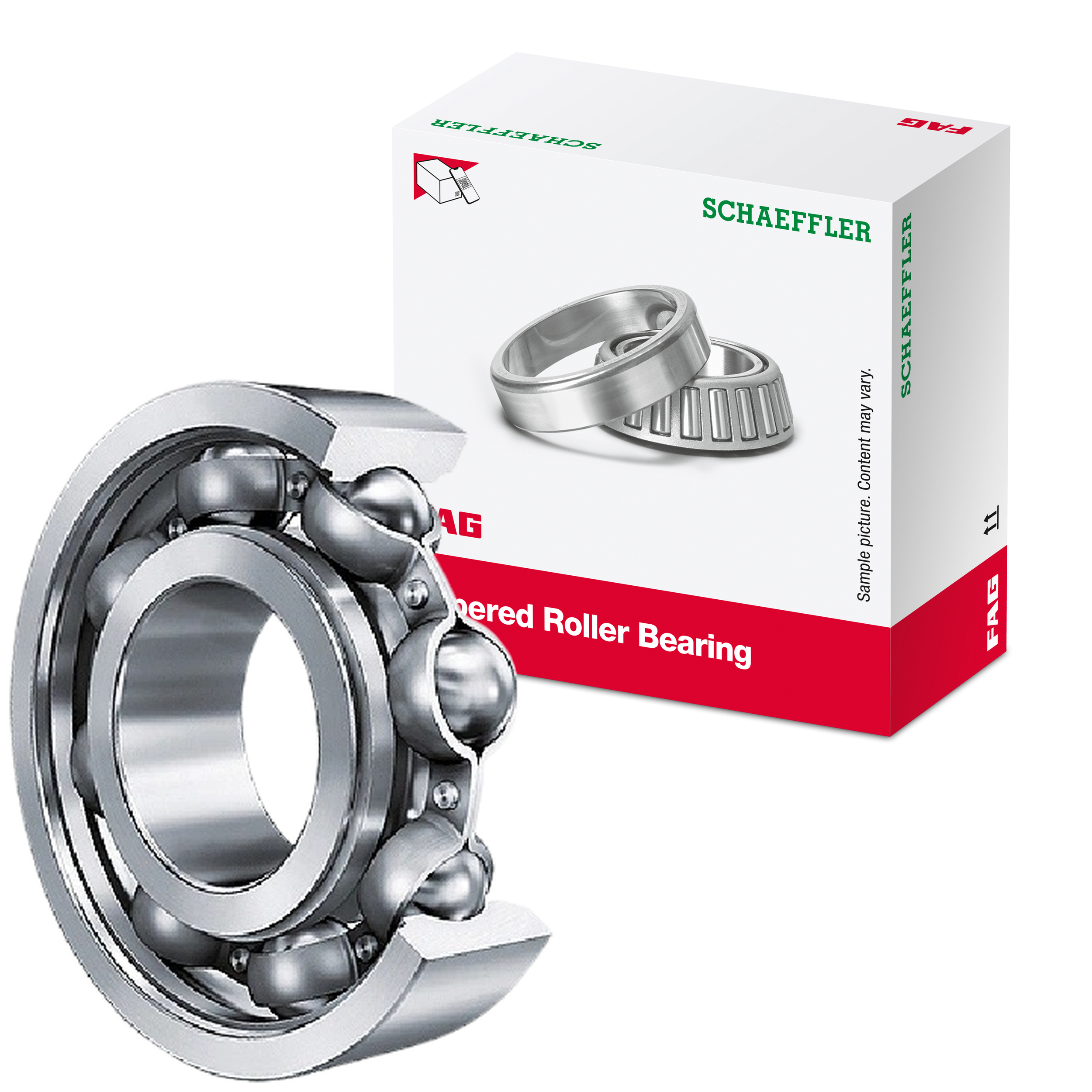 Rolamento Fixo de Uma Carreira de Esferas - FAG - 6403.C3