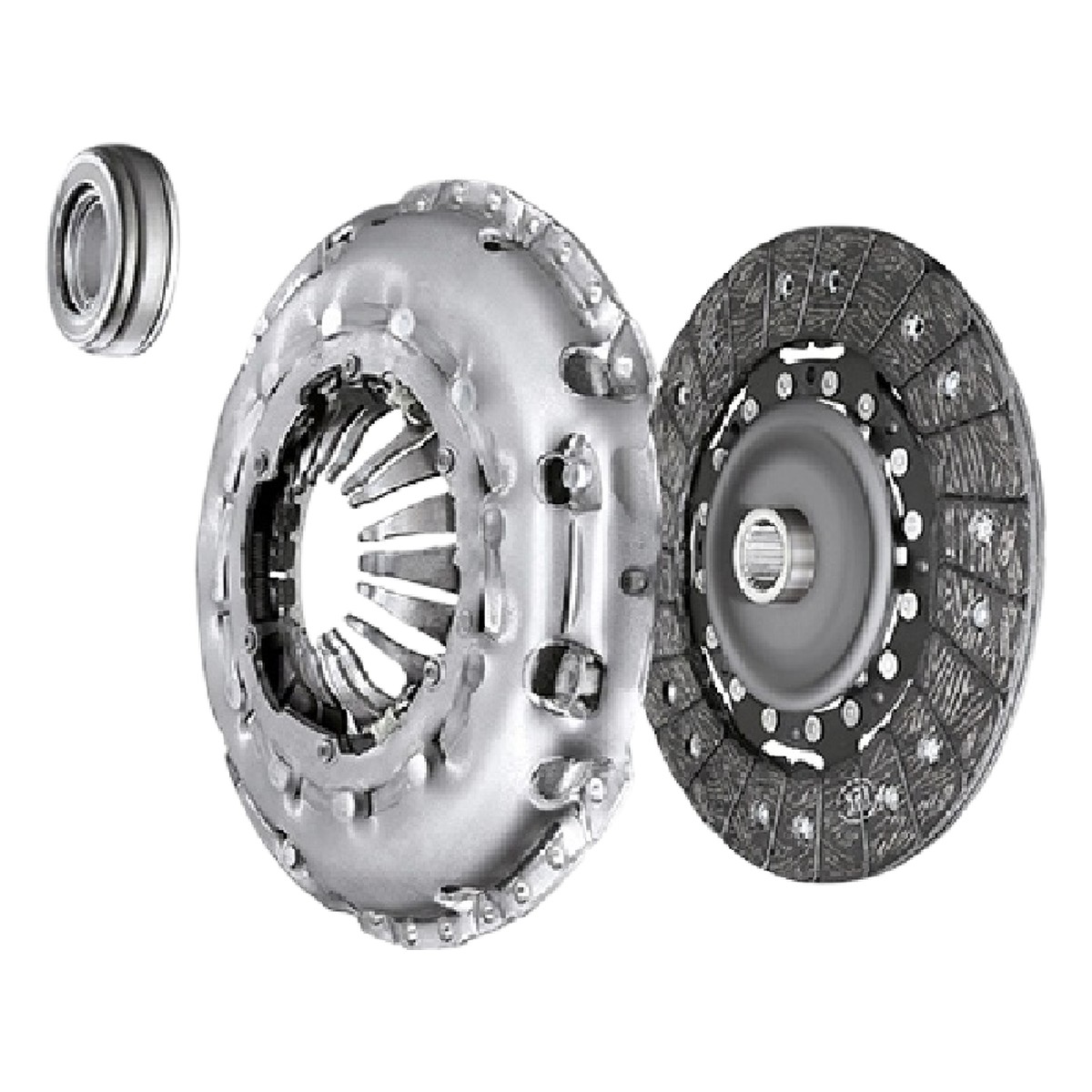 Kit de Embreagem com Disco, Platô e Rolamento para Citroen Jumpy e Peugeot Expert - LuK - 624 3947 00