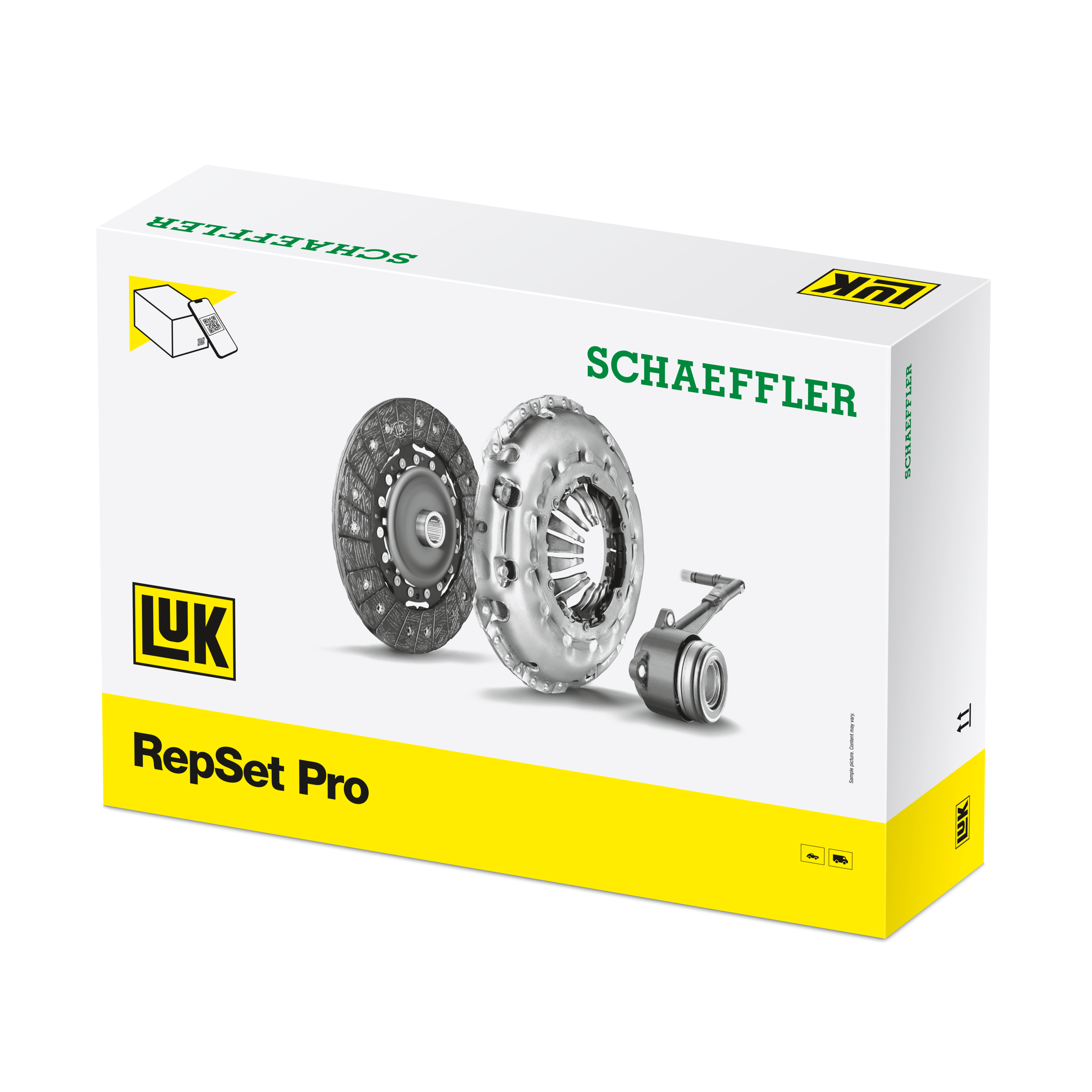 Kit de Embreagem com Disco, Platô e Atuador para Mercedes-Benz Sprinter 416 e Sprinter 516 - LuK - 626 3148 33