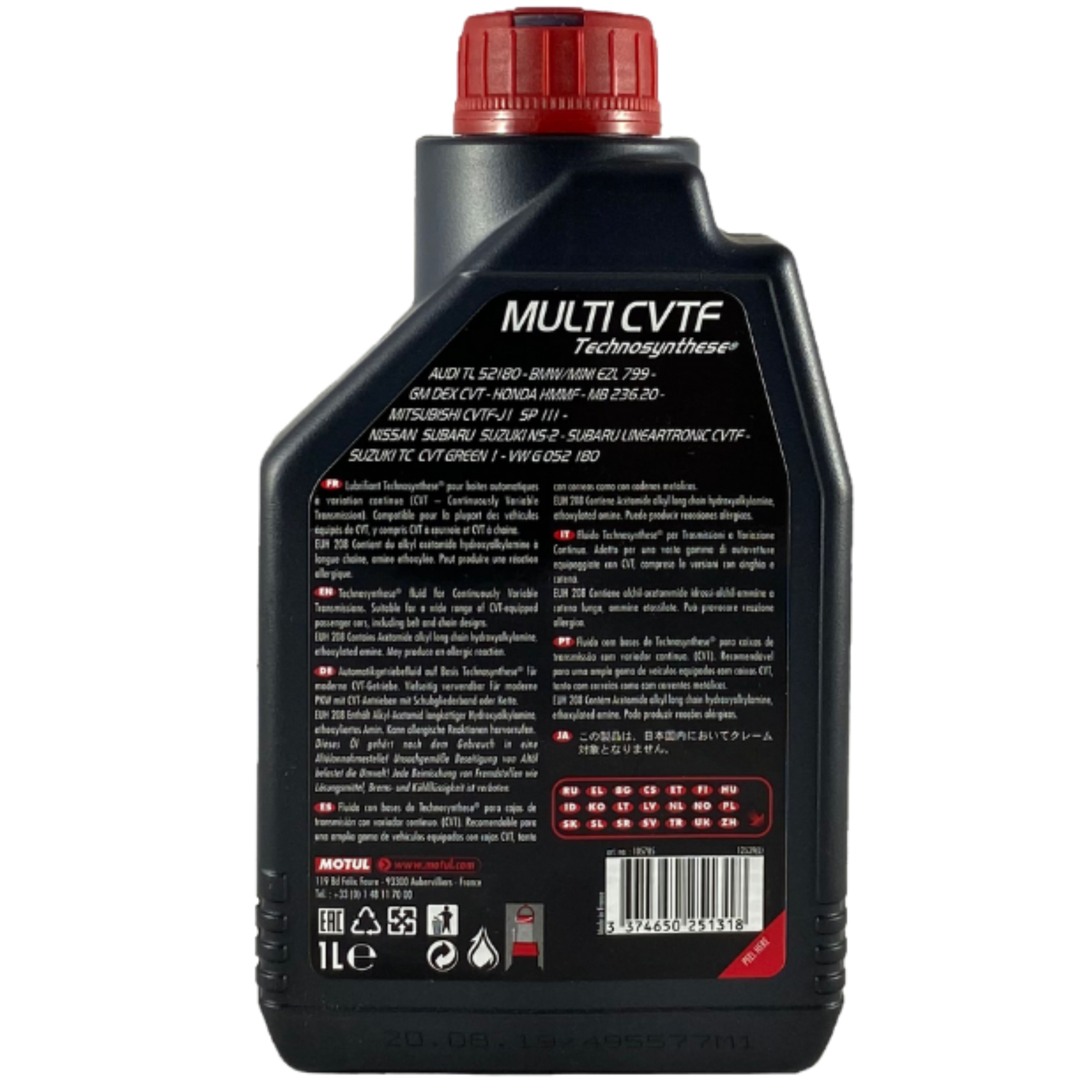 Óleo Cambio Multi CVTF 1L - Motul - 105785
