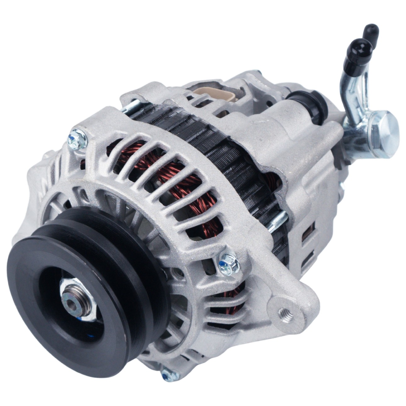 Alternador Polia Dupla com Bomba de Vácuo 90A - Drivetec - 73872