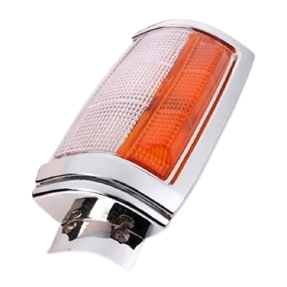 Pisca Dianteiro Esquerdo Cromada - Drivetec - 19076
