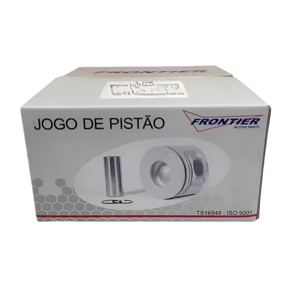 Jogo de Pistão do Motor STD 4 Unidades - Frontier - 71634